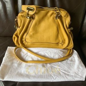 Chloe Yellow Paraty Handbag